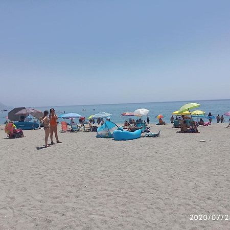 Appartamento Nerja 1ª Linea De Playa De Burriana , Terraza Grande Al Mar Esterno foto