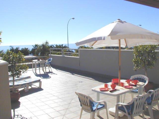 Appartamento Nerja 1ª Linea De Playa De Burriana , Terraza Grande Al Mar Esterno foto
