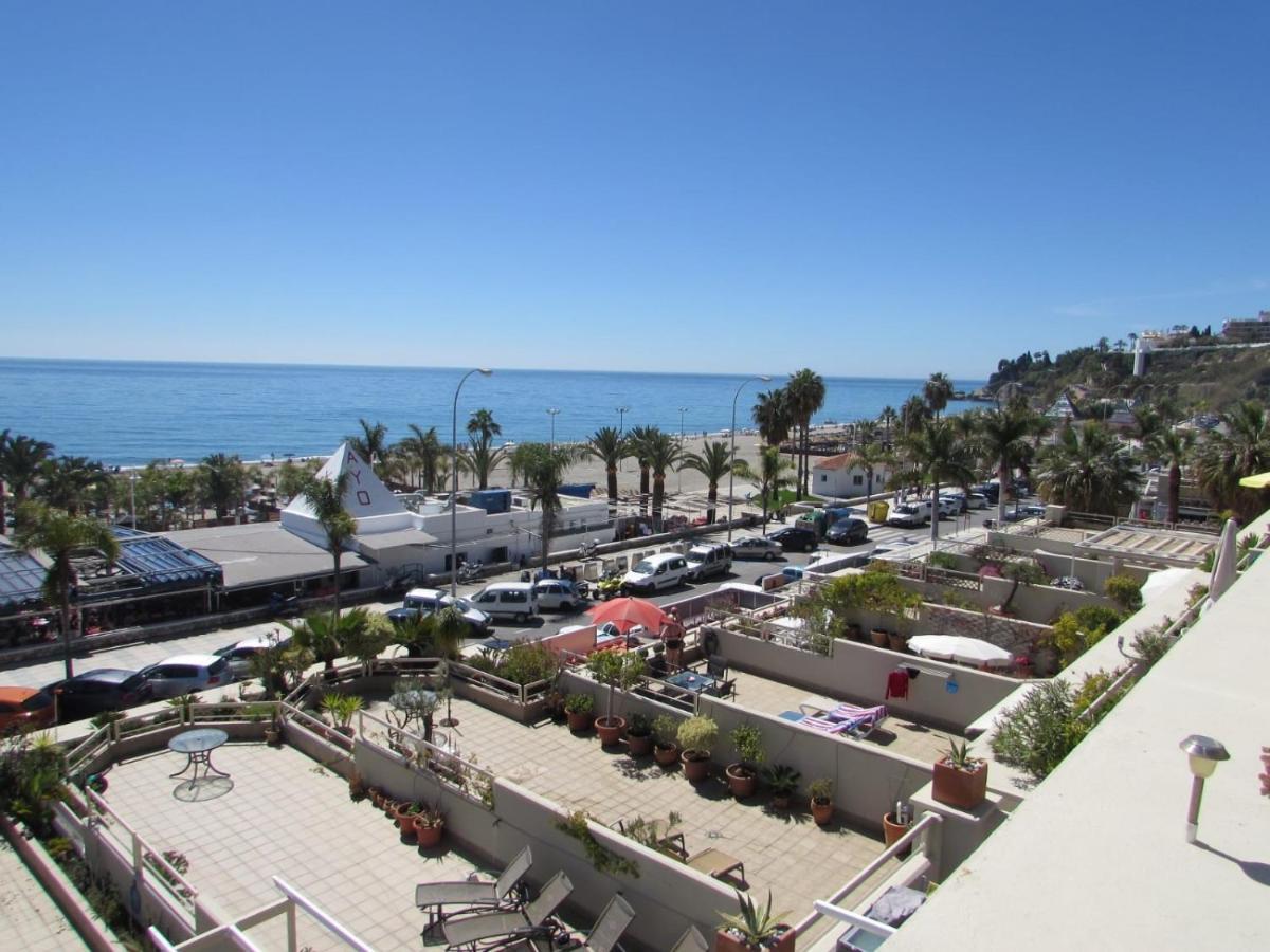 Appartamento Nerja 1ª Linea De Playa De Burriana , Terraza Grande Al Mar Esterno foto